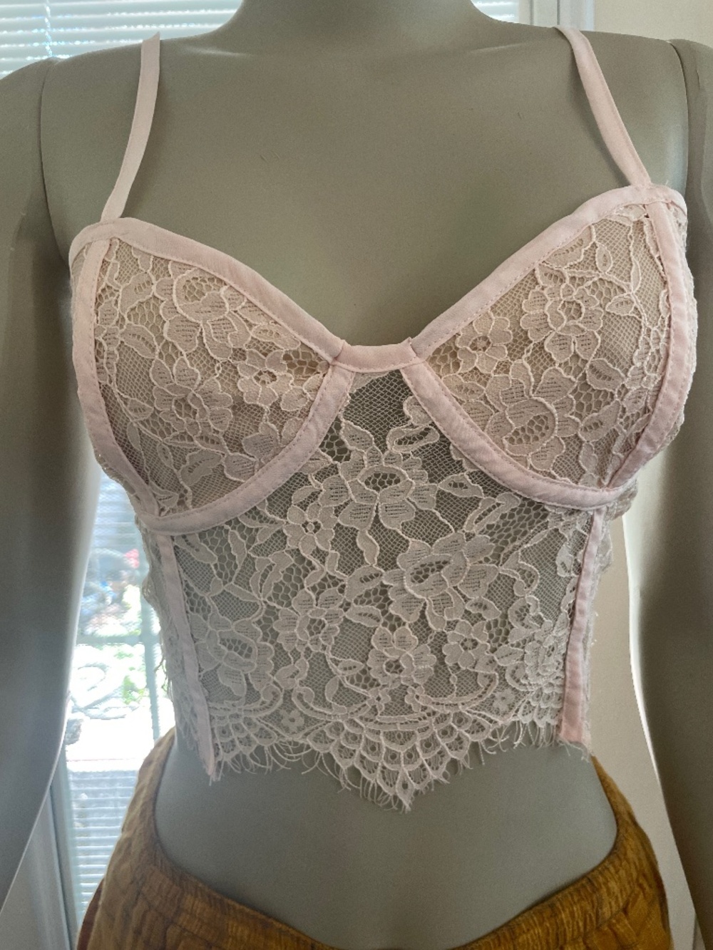 Forever 21 lace crop.